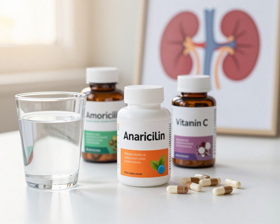 Amoxicillin and Vitamin C Supplements