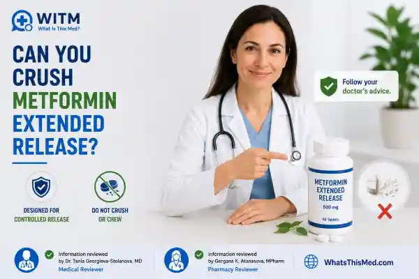 Can You Crush Metformin Extended Release?
