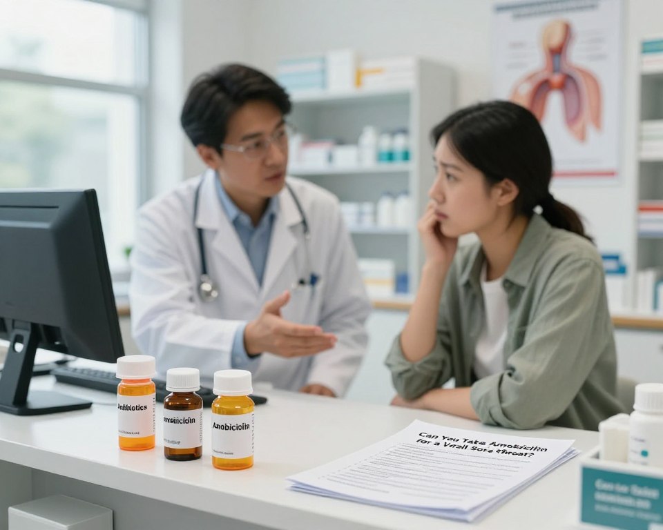 Can You Take Amoxicillin for a Viral Sore Throat