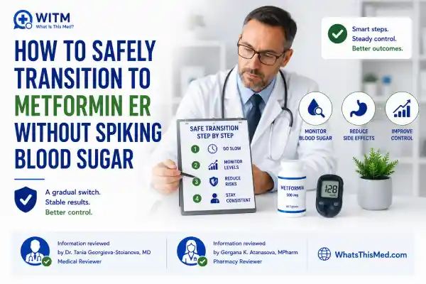 Metformin Glucophage vs ER Formulation