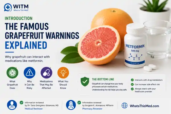 Grapefruit Juice While Taking Metformin