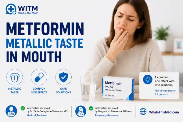 Metformin Metallic Taste in Mouth