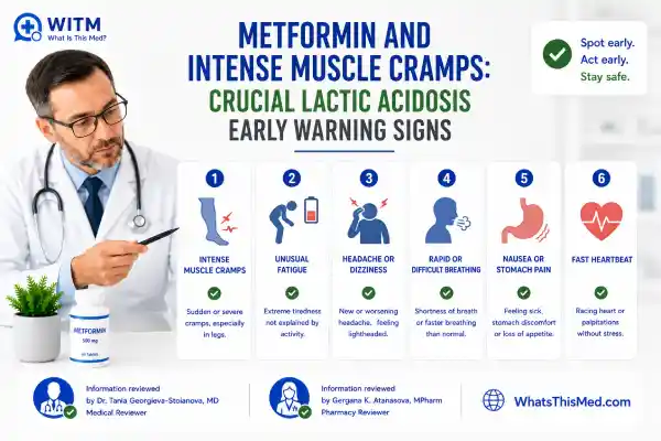 Metformin and Intense Muscle Cramps