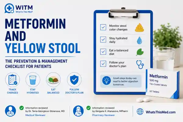 Metformin and Yellow Stool